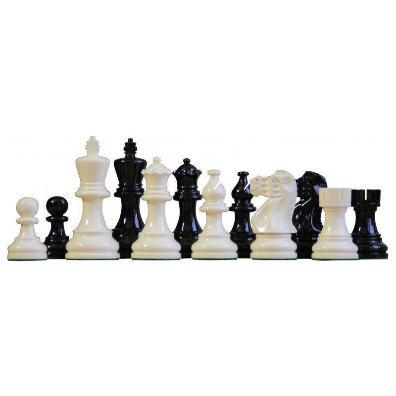 American Staunton Colored Chess Pieces – 3.75″ King Weighted Wooden Set