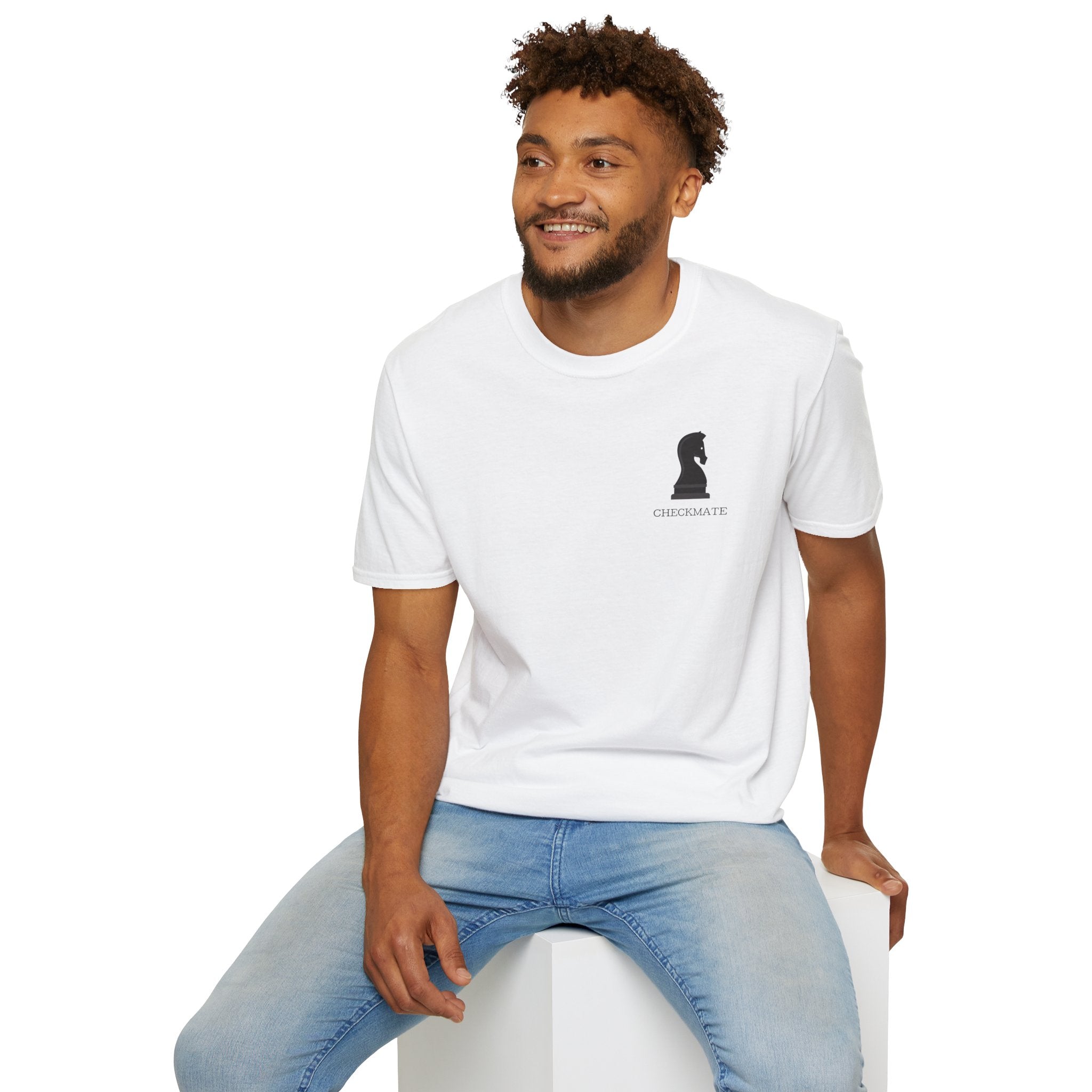 Chic Chess Knight T-Shirt - Checkmate & Chill 
