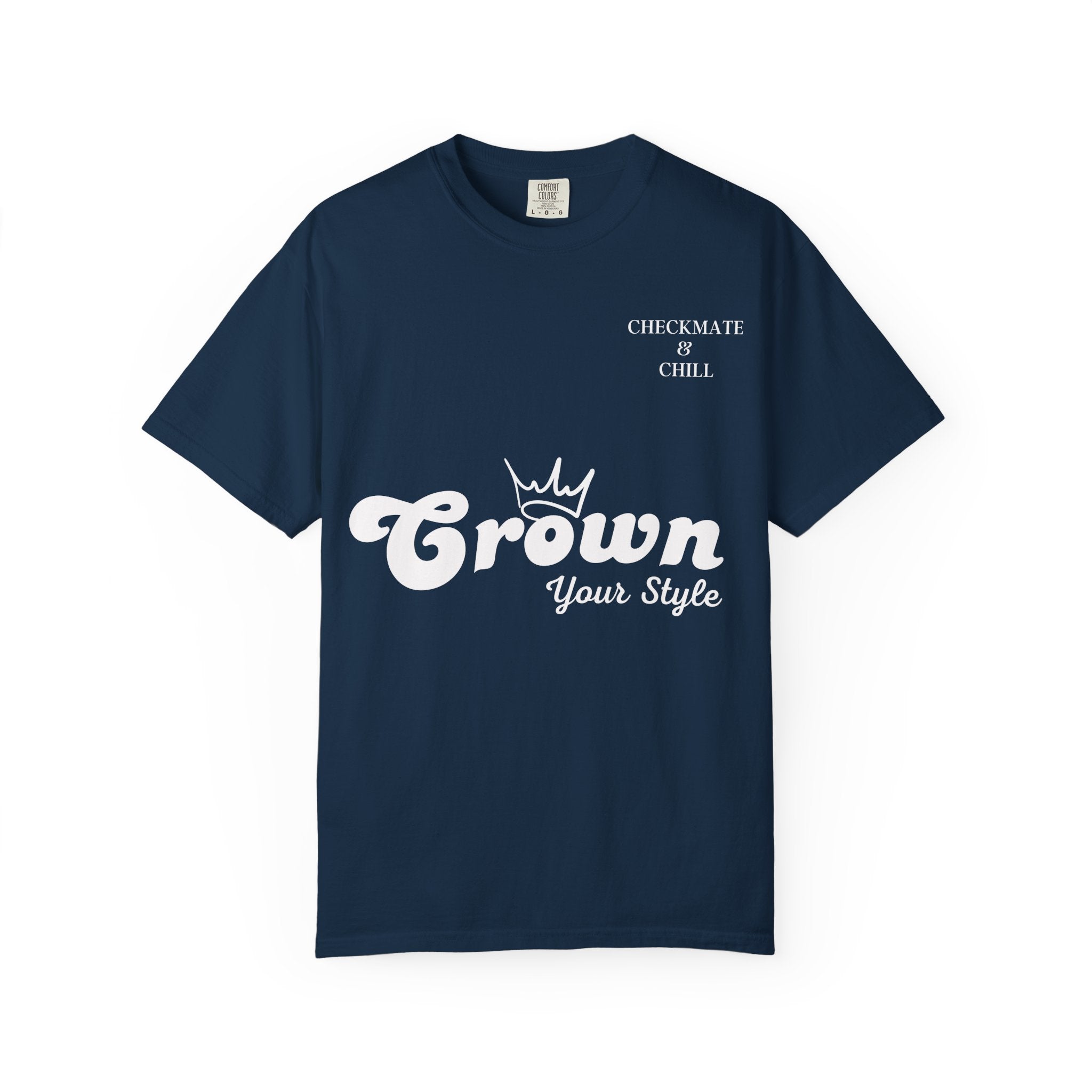 Checkmate & Chill Unisex Garment-Dyed T-shirt - Checkmate & Chill 