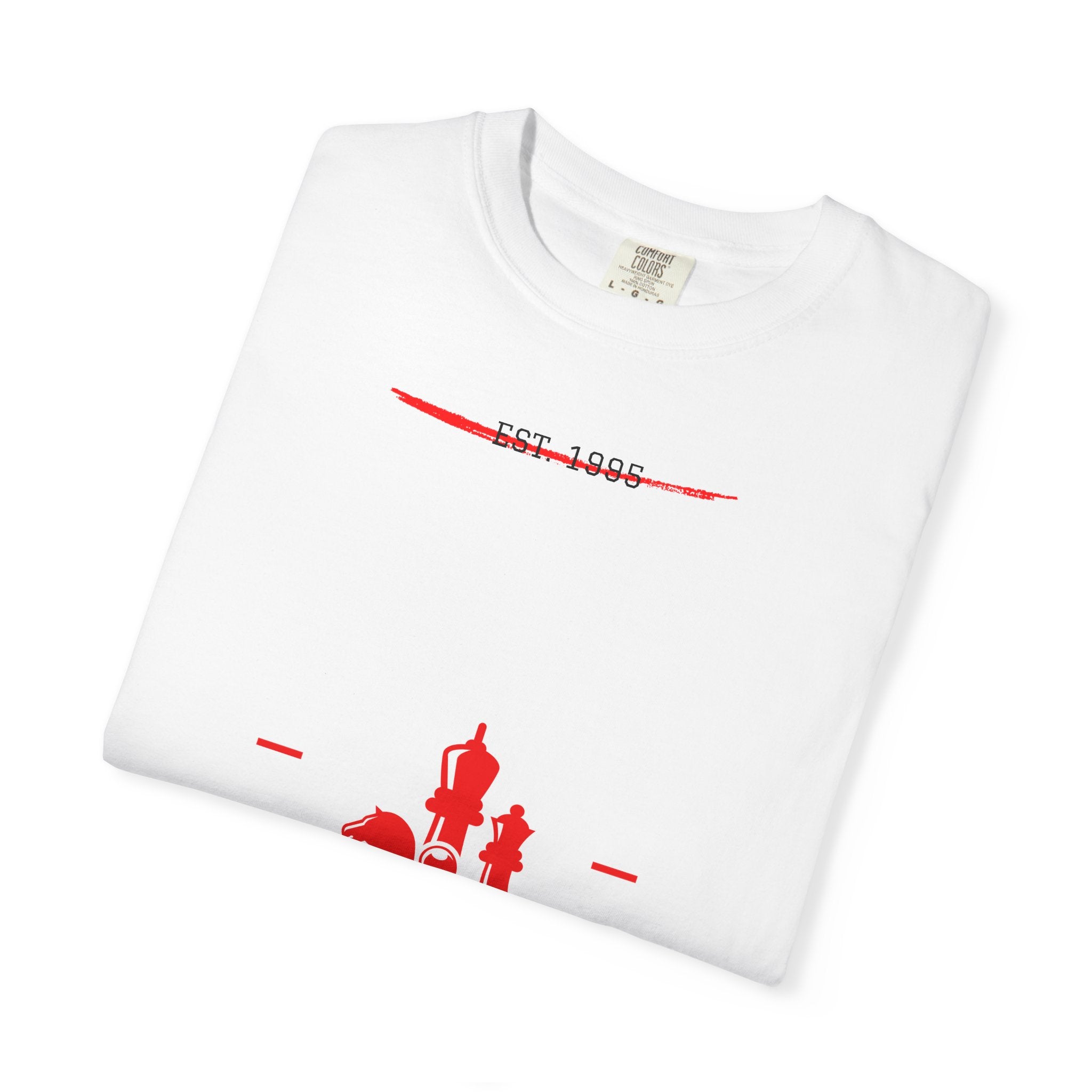 Garment-Dyed T-shirt for Fashionable Comfort and Style - Checkmate & Chill 