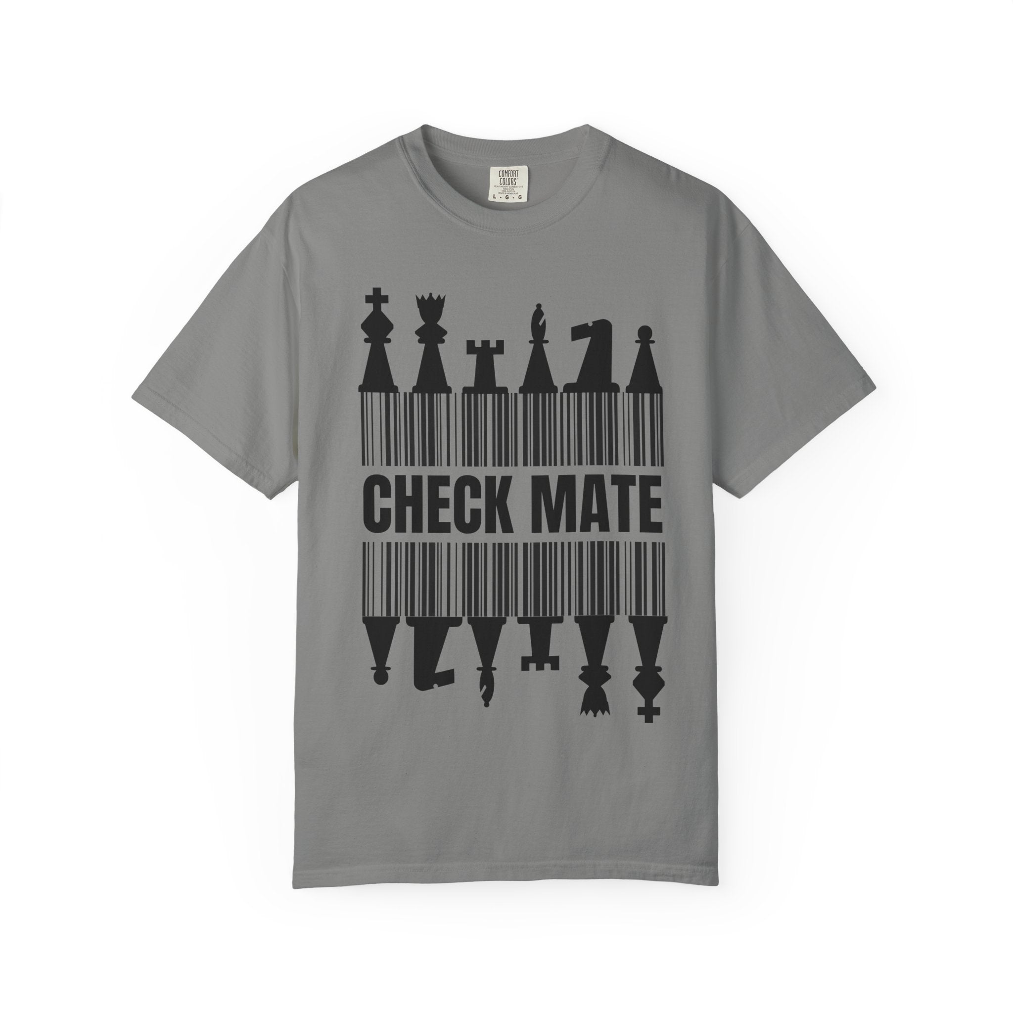 Garment-Dyed T-shirt - Chess Enthusiast Gift - 100% Cotton - Unisex - Checkmate & Chill 