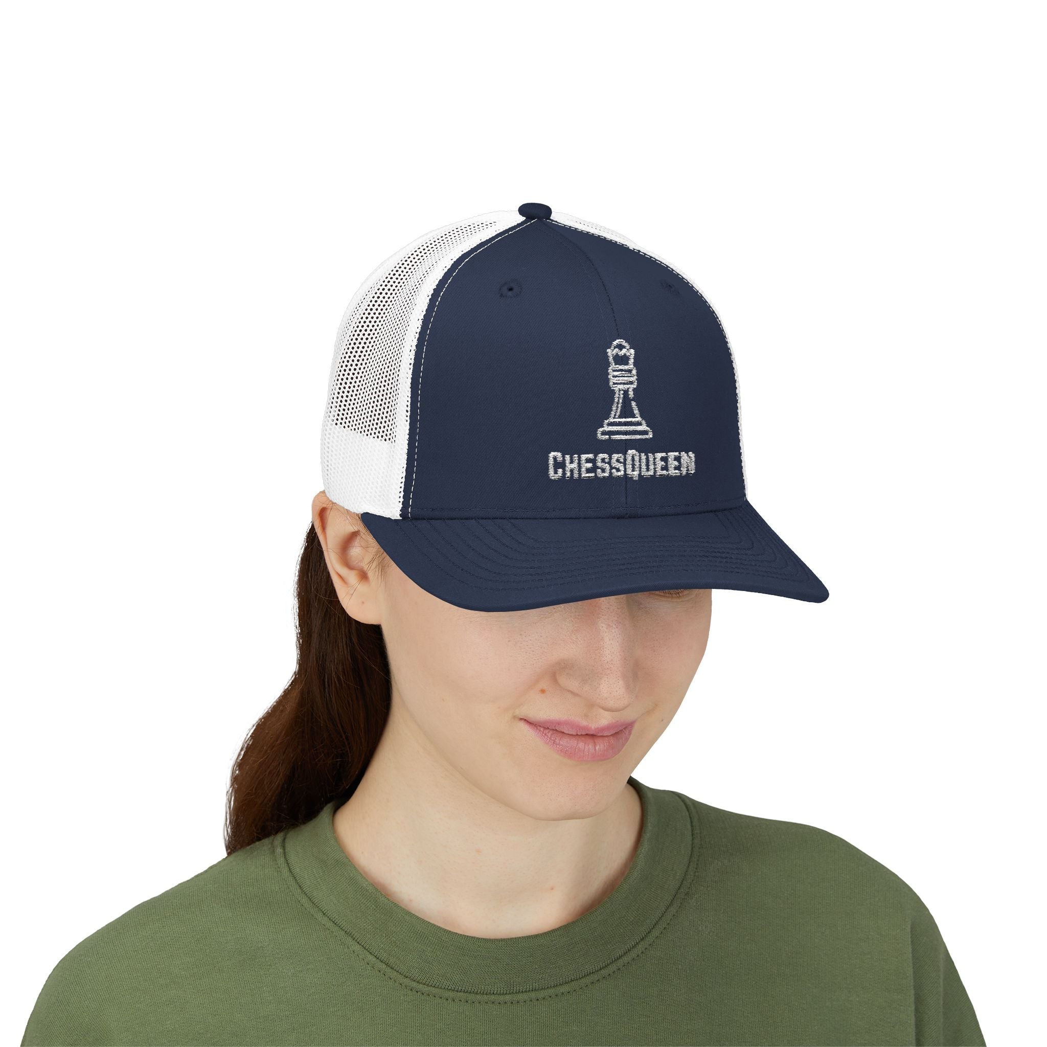 Chess Queen Snapback Trucker Cap