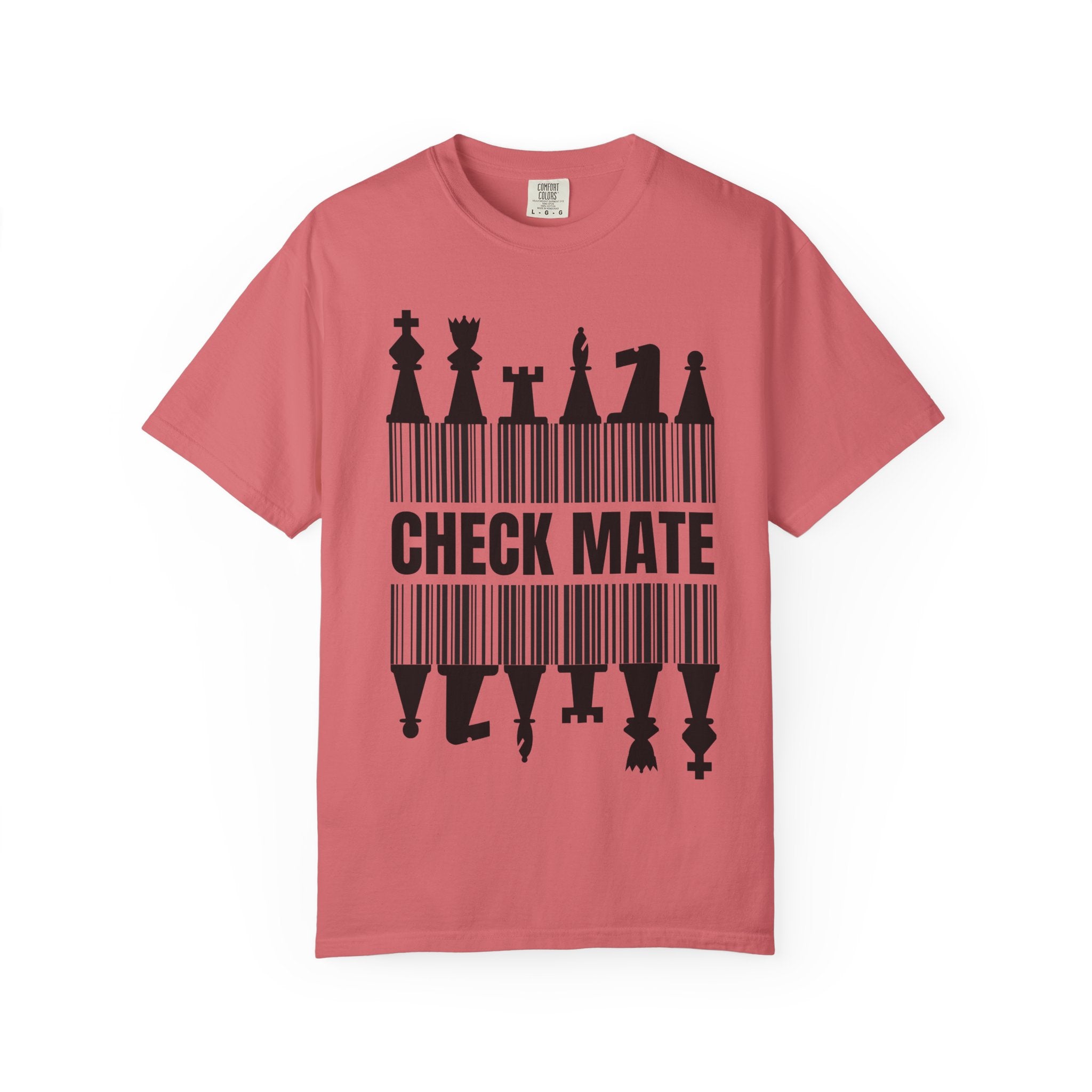 Garment-Dyed T-shirt - Chess Enthusiast Gift - 100% Cotton - Unisex - Checkmate & Chill 