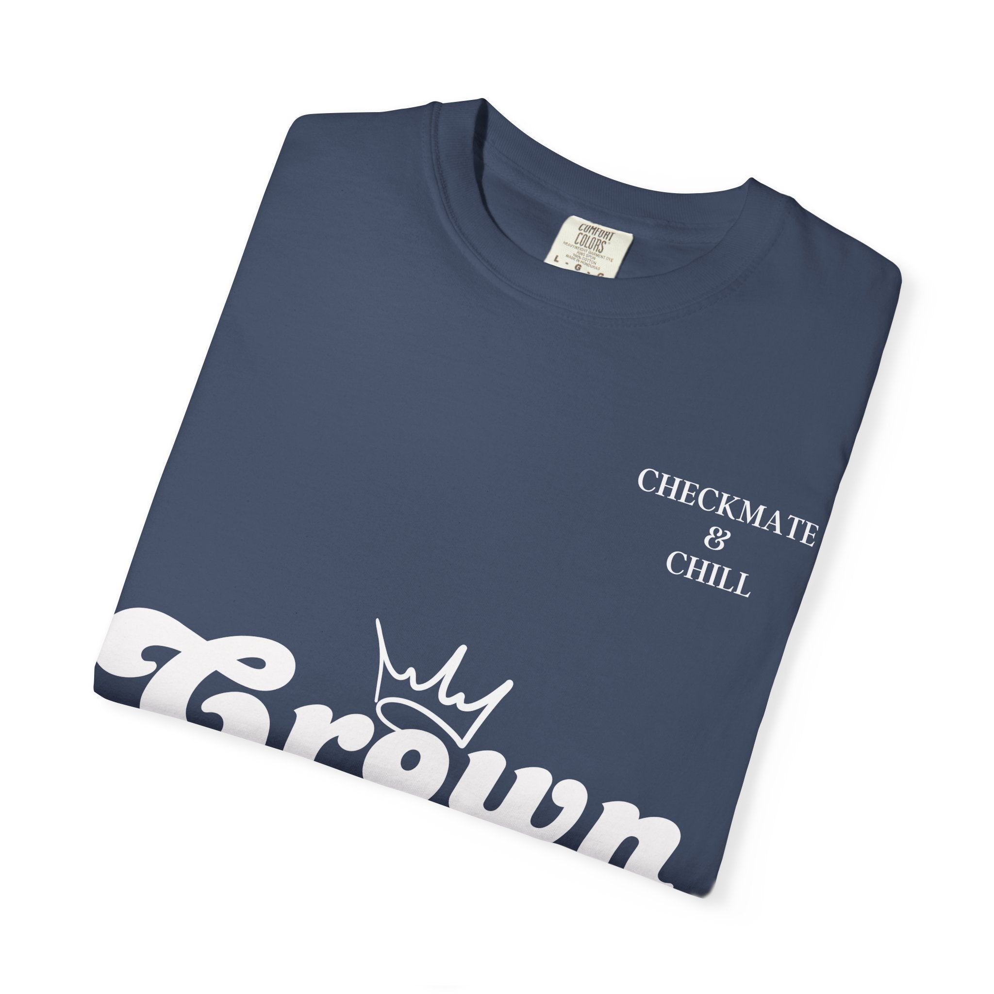 Checkmate & Chill Unisex Garment-Dyed T-shirt - Checkmate & Chill 