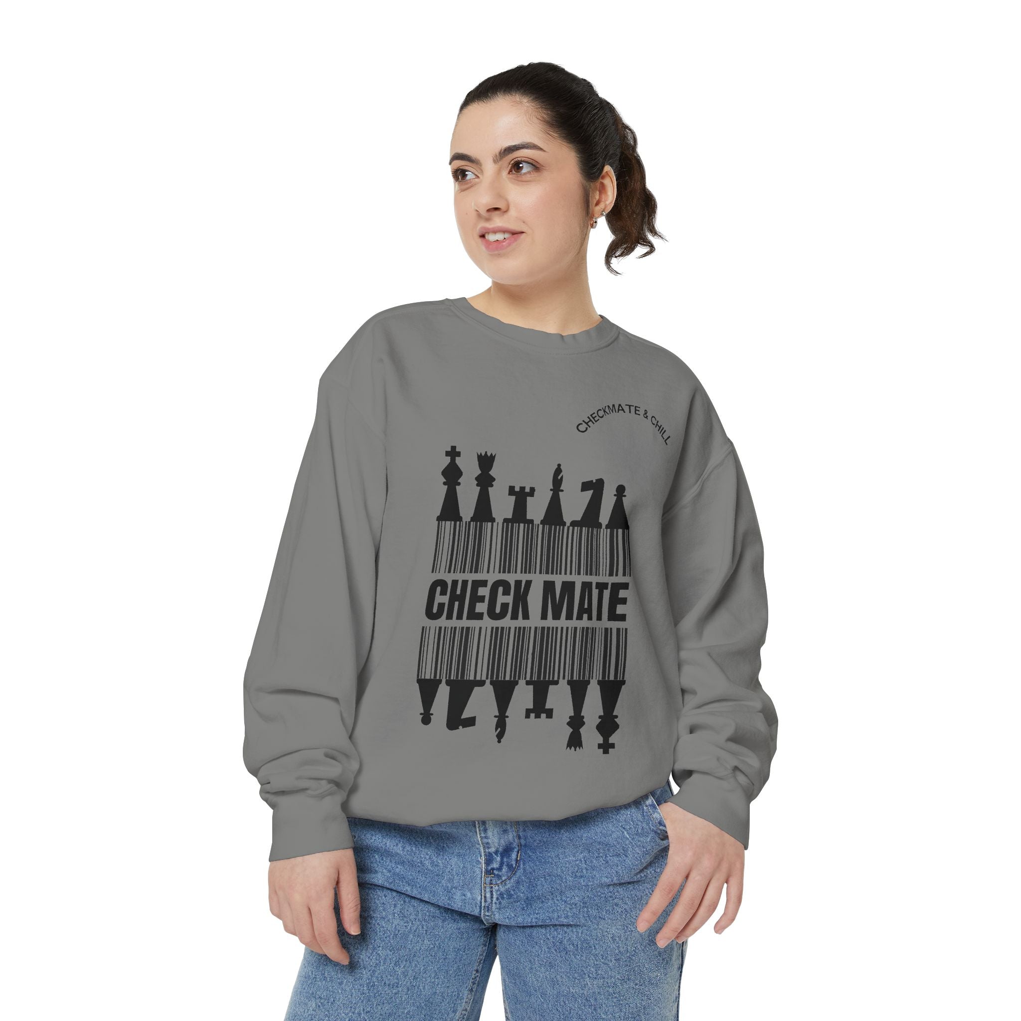 Unisex Chess Checkmate Sweatshirt - Checkmate & Chill 