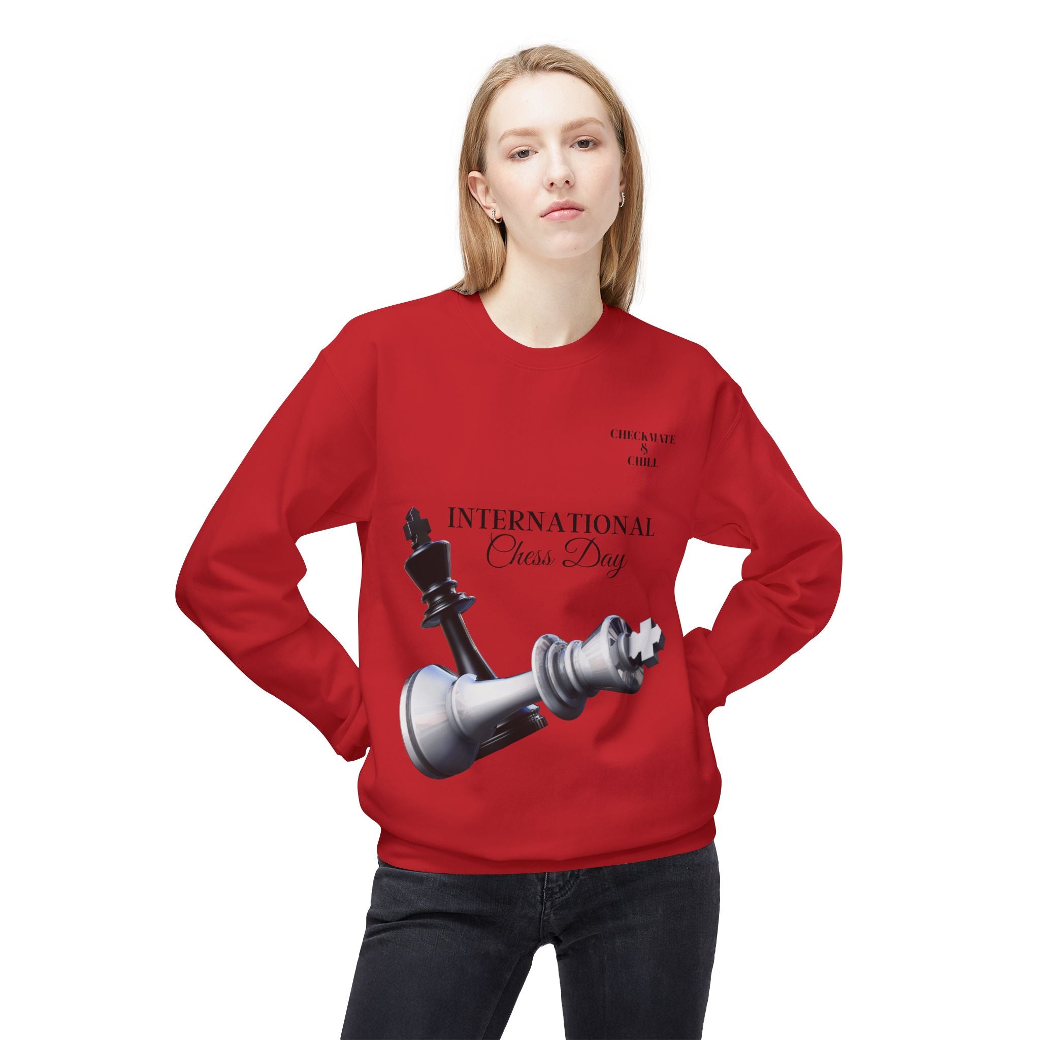 Chess Day Sweatshirt | Unisex Crewneck for Chess Lovers