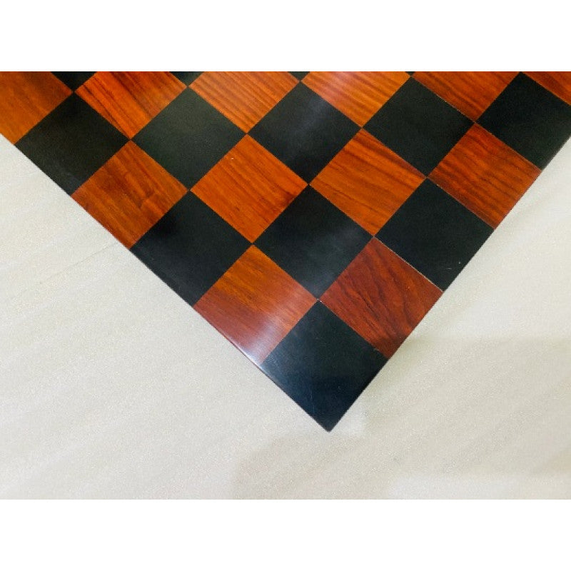19" Sheesham Golden Brown Wooden Chess Board | Luxury Handmade