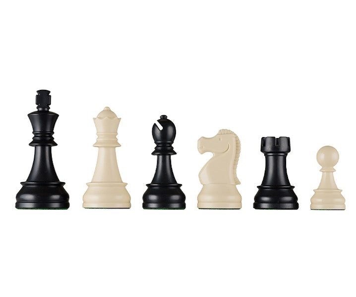 Electronic Plastic Chess Pieces 3.7" Weighted Set
