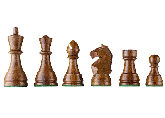 Modern Staunton Electronic Wooden Chess Pieces 3.7"