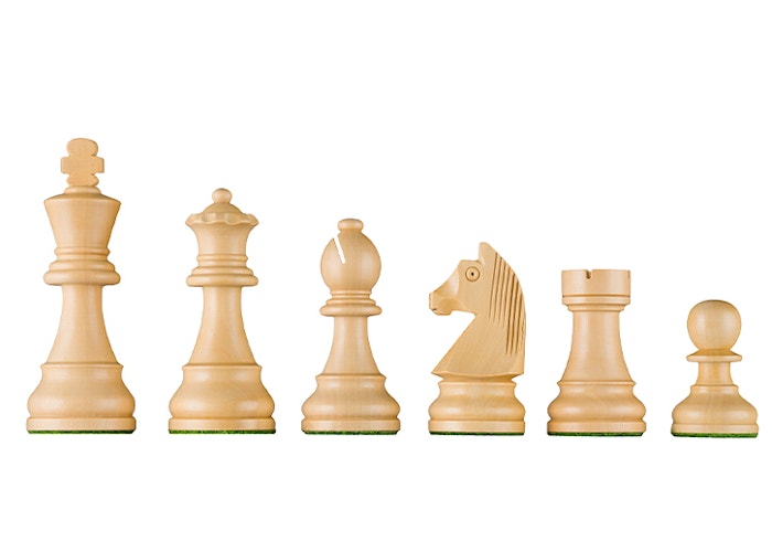 Timeless Electronic Wooden Chess Pieces 3.7"