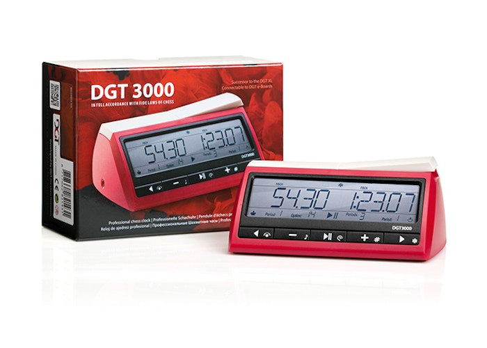 DGT3000 FIDE Championship digitale Schachuhr – Offizieller Turnier-Timer