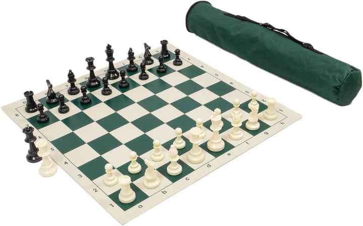 High-Quality Canvas Archers Tube Chess Set Bag - Checkmate & Chill 