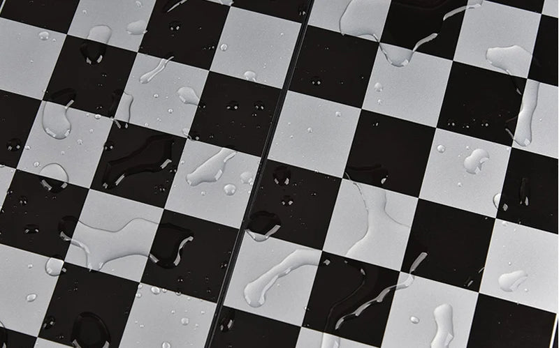 Medieval Folding Classic Chess Set With Chessboard