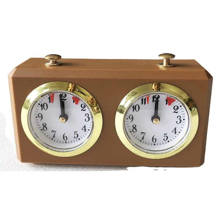 Club Special Plastic Analog Chess Clock - Checkmate & Chill 