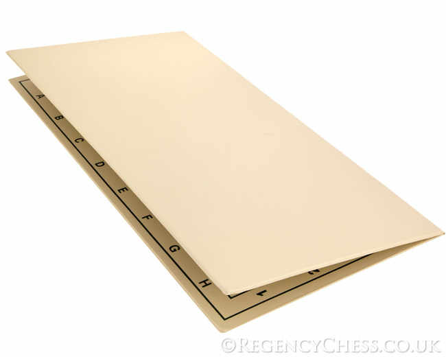 Analysis Size PVC Single-Folding Cardboard Chess Board - Checkmate & Chill 