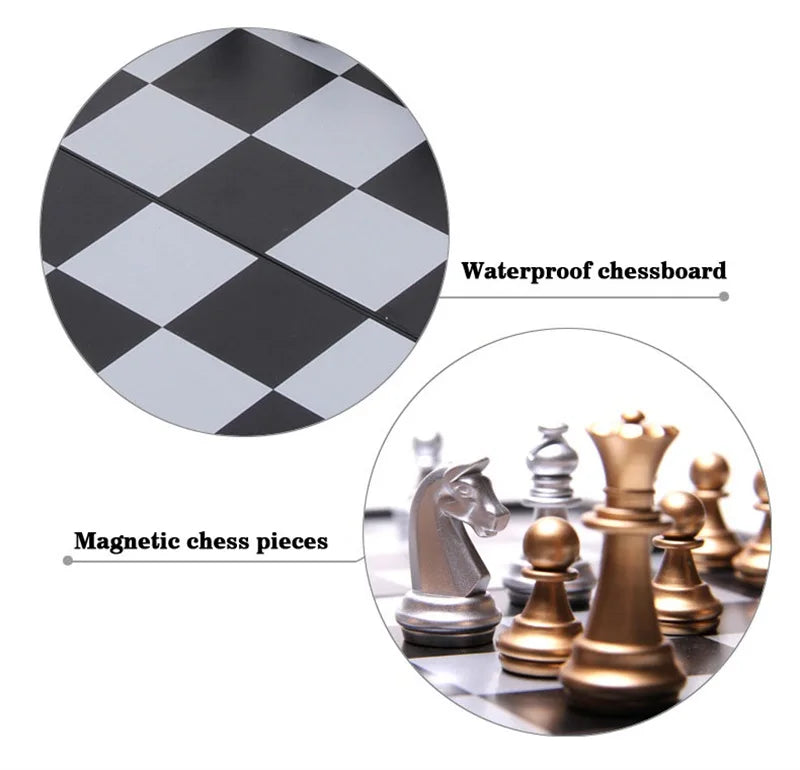 Magnetic Board Games Large Chess Set
