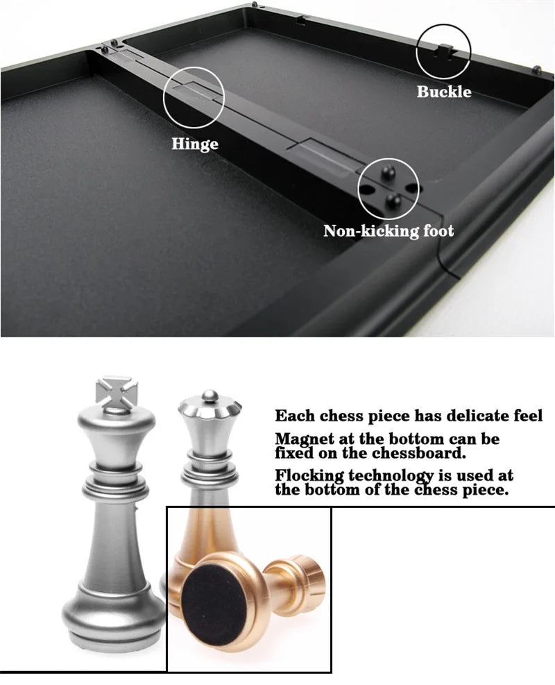 Magnetic Board Games Large Chess Set