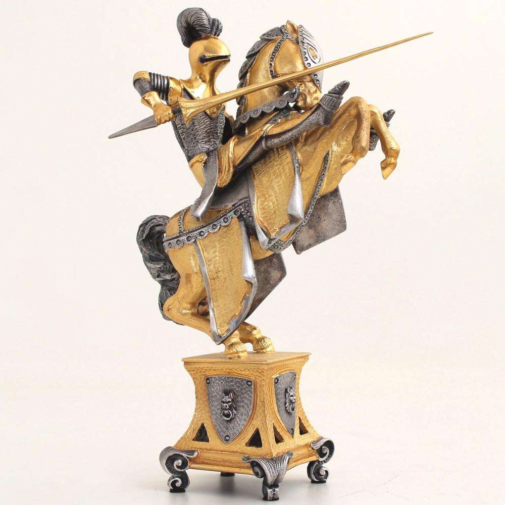 Home Decoration Bronze Sculpture Unique Luxury Chess Set