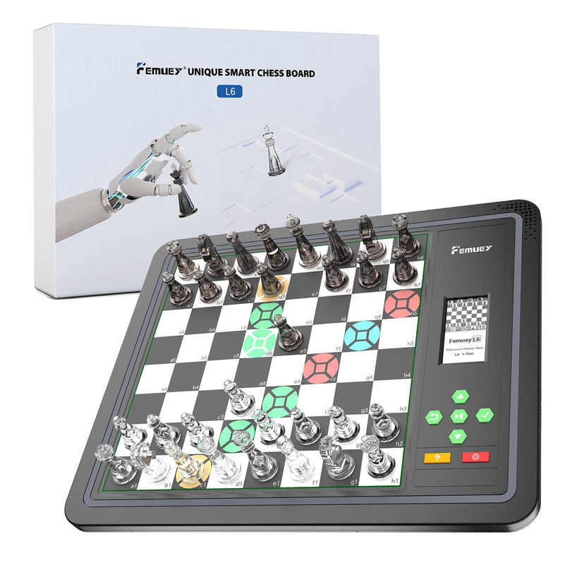 AI Electronic Chess Board Game – Smart, Elegant, and Ideal for Beginners & Kids
