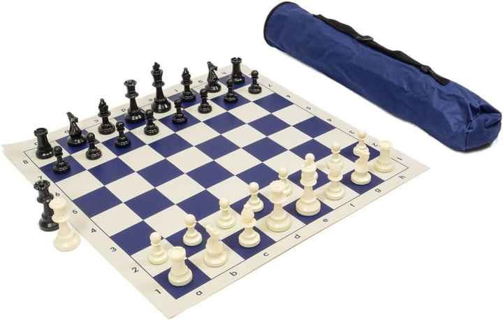 High-Quality Canvas Archers Tube Chess Set Bag - Checkmate & Chill 