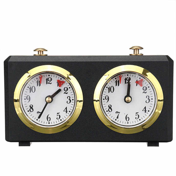 Club Special Plastic Analog Chess Clock - Checkmate & Chill 