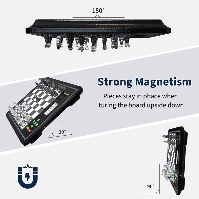 AI Electronic Chess Board Game – Smart, Elegant, and Ideal for Beginners & Kids