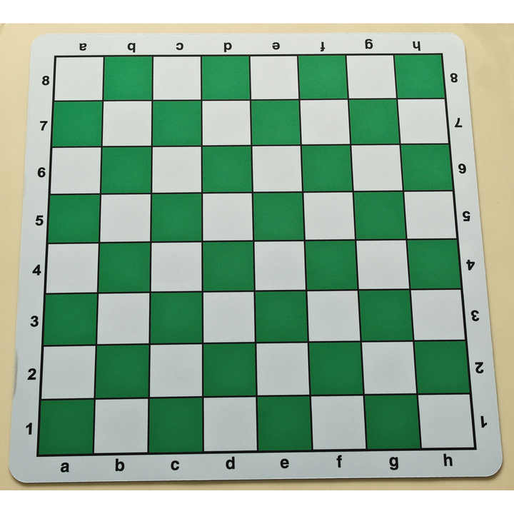 Green+Black line Floppy Rubber MousePad Chess Board - Checkmate & Chill 