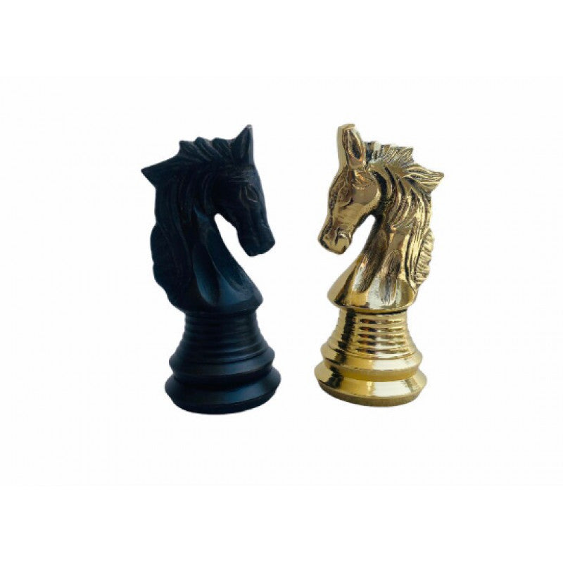 New Brass Chess Pieces – 4″ Solid Brass Handmade Set