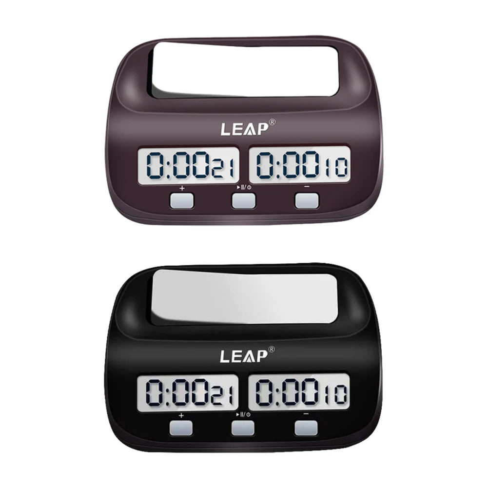 Professional Digital Chess Clock Battery Powered Chess Board Games