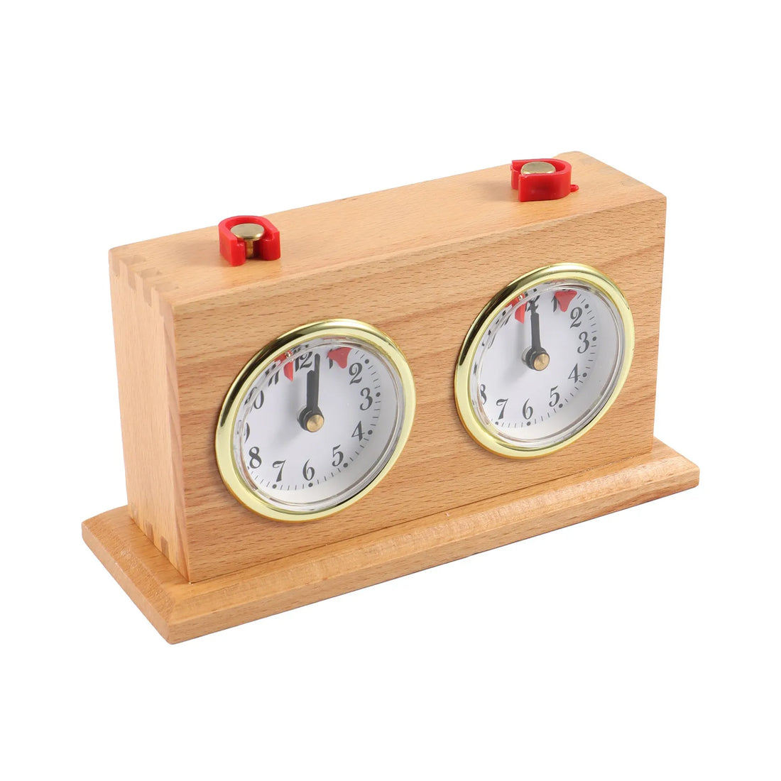 Excellent-Retro Analog Chess Clock Timer - Wind-Up Mechanical