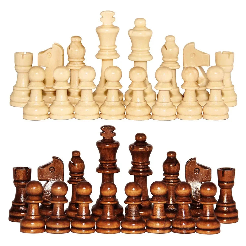 2.2 inch wooden chess board accessories