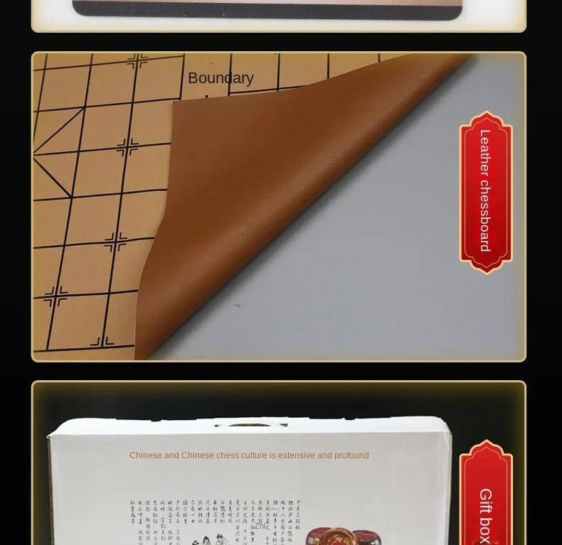 Crystal Chess Large Set High-end with Chessboard Creative Durable Gift