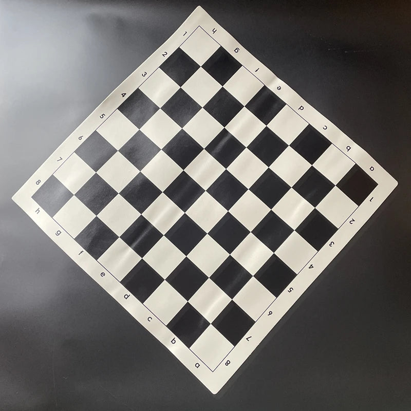 New 50cm Checkerboard Chess black and white Portable rollable