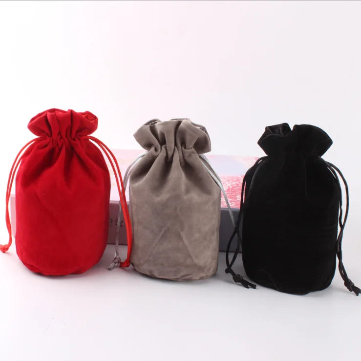 High Quality Velvet Dice Bag Jewelry Packing Drawstring Pouch for Games