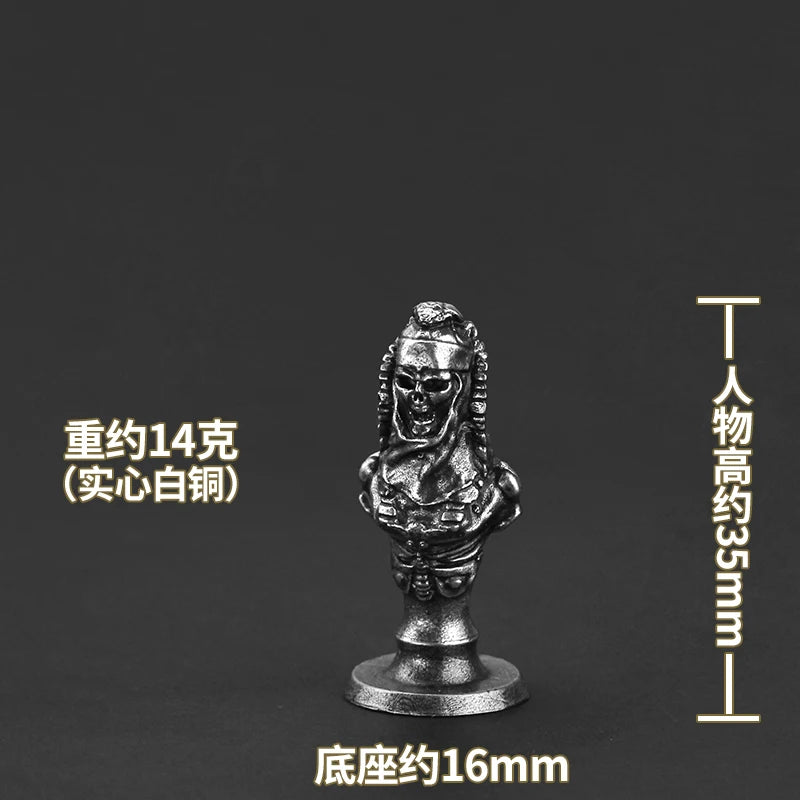 Solid Metal High-end Chess Ancient Egyptian Edition Board Game Piece