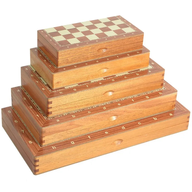 Magnetic Wooden Folding Chess Set