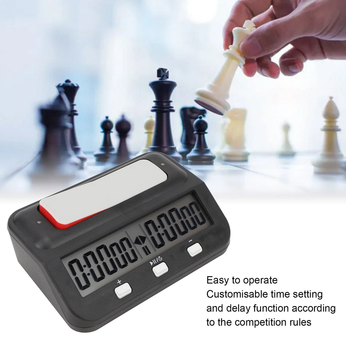 Chess Clock Portable Chess Timer Professional Digital Timing Chess Timer