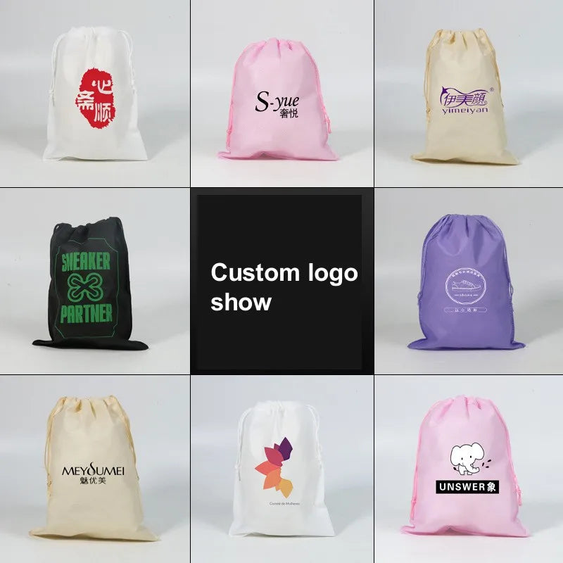 StoBag Non-woven Drawstring Bags Shoe Clothes Storage Fabric Portable