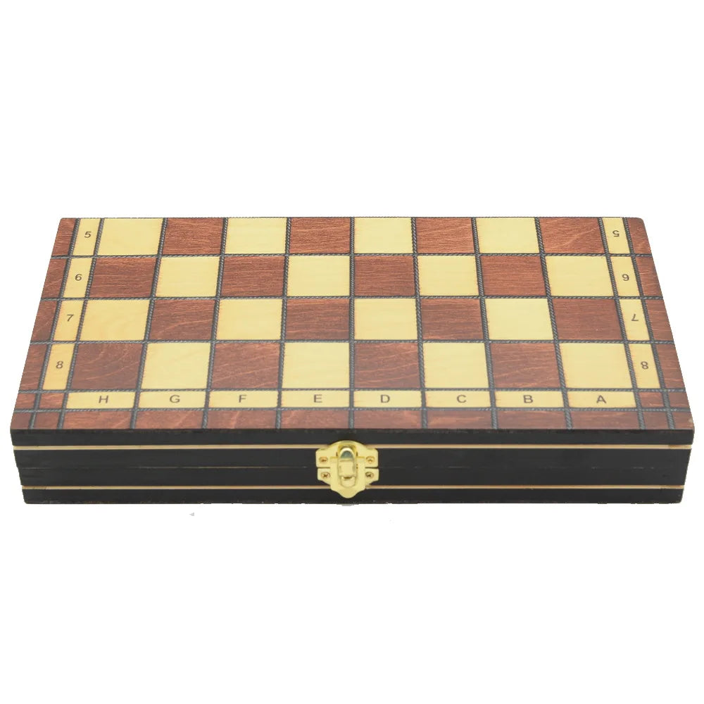 Magnetic Chess, Checkers and Backgammon Set
