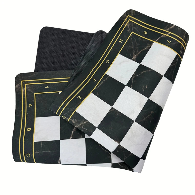 52cm/20.47inch marble-like color Soft rubber large size rollable and storable chessboard