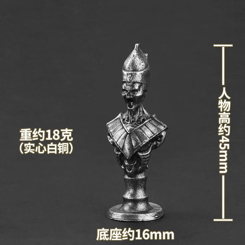 Solid Metal High-end Chess Ancient Egyptian Edition Board Game Piece