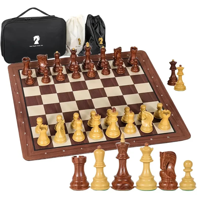 Luxurious large-sized chess set