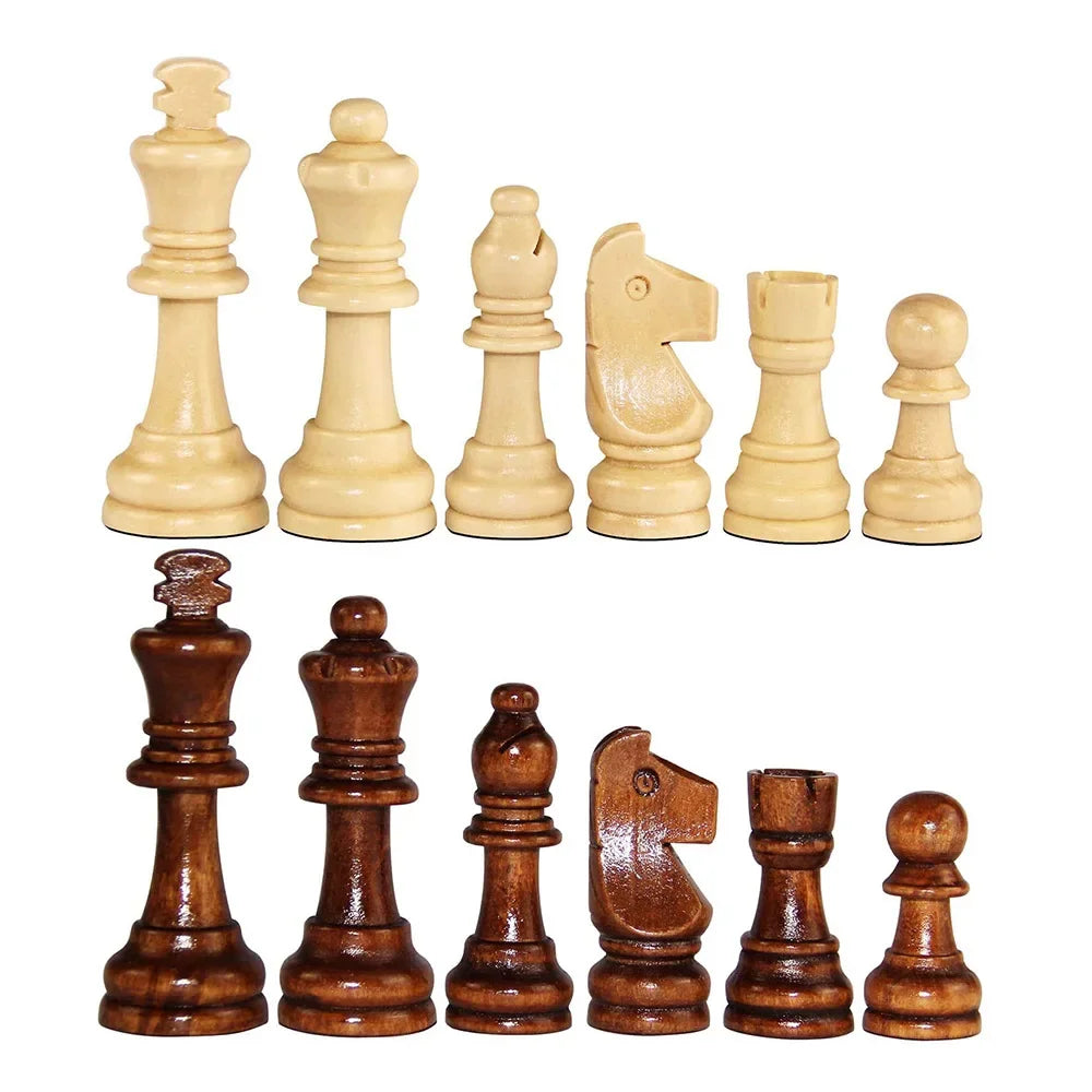 2.2 inch wooden chess board accessories