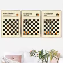 Chess Games And Openings Defense Canvas Painting