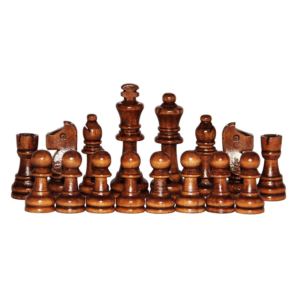 Wooden Chessmen Standard Tournamen Staunton 2.2in King Figures