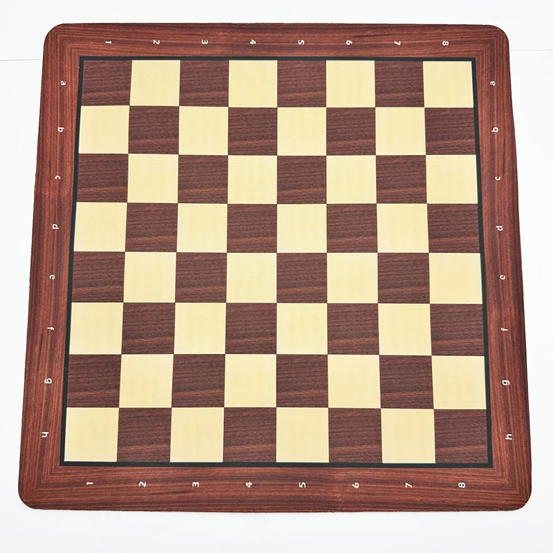 48cm Roll-Up Chess & Checkers Board | Soft Rubber Tournament Mat