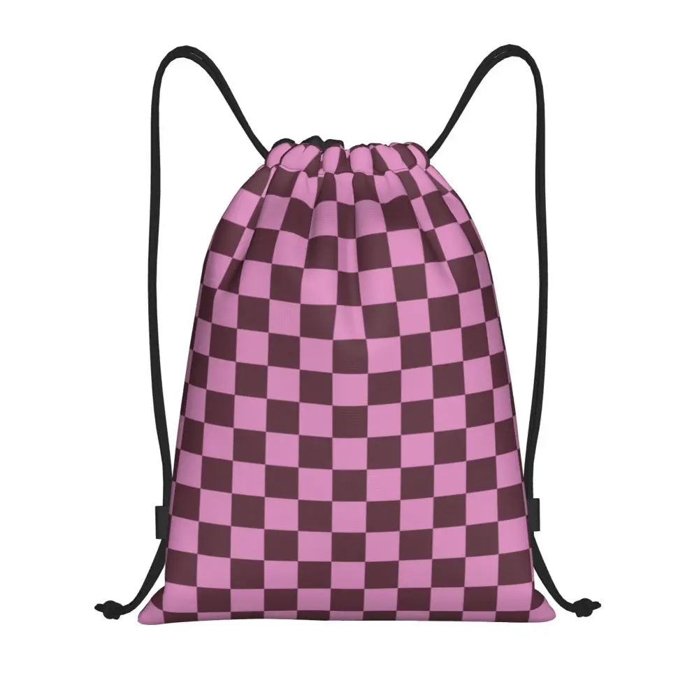 Custom Black And White Check Checkered Chess