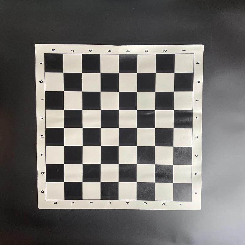 New 50cm Checkerboard Chess black and white Portable rollable