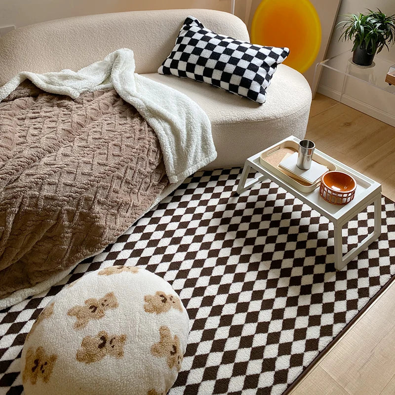 Japanese Style Carpets for Living Room Minimalist Bedroom Decor