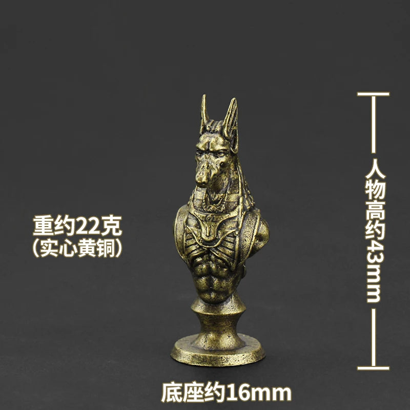 Solid Metal High-end Chess Ancient Egyptian Edition Board Game Piece